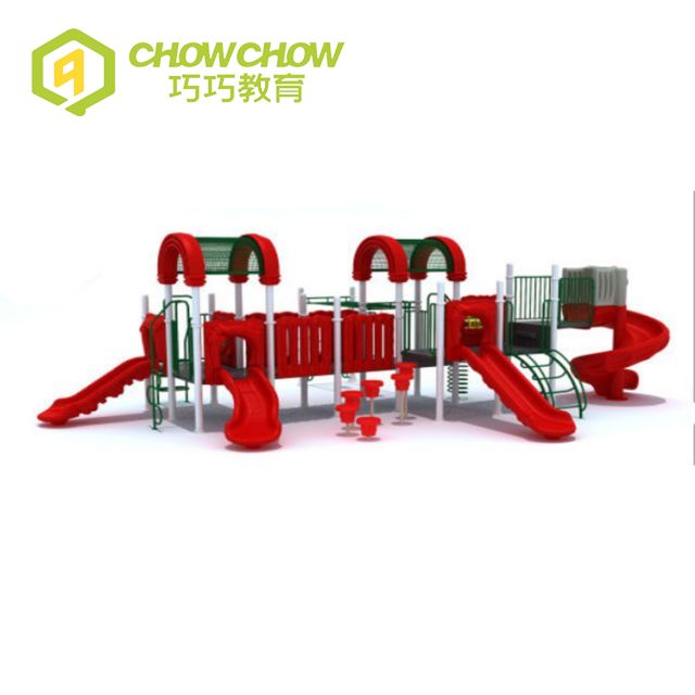 Qiaoqiao High Quality Outdoor Slide Set Outdoor Playground Equipment
