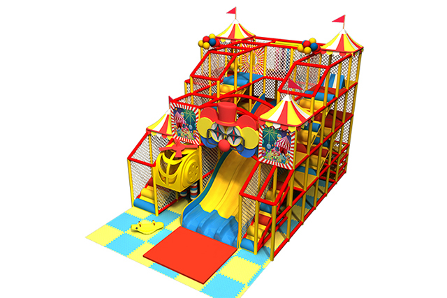 Qiaoqiao Kids Soft Play Indoor Soft Contained Playground for Parents Child Restaurant by Cheer Amusement