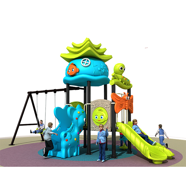 QQtoy genie elf themed outdoor playground