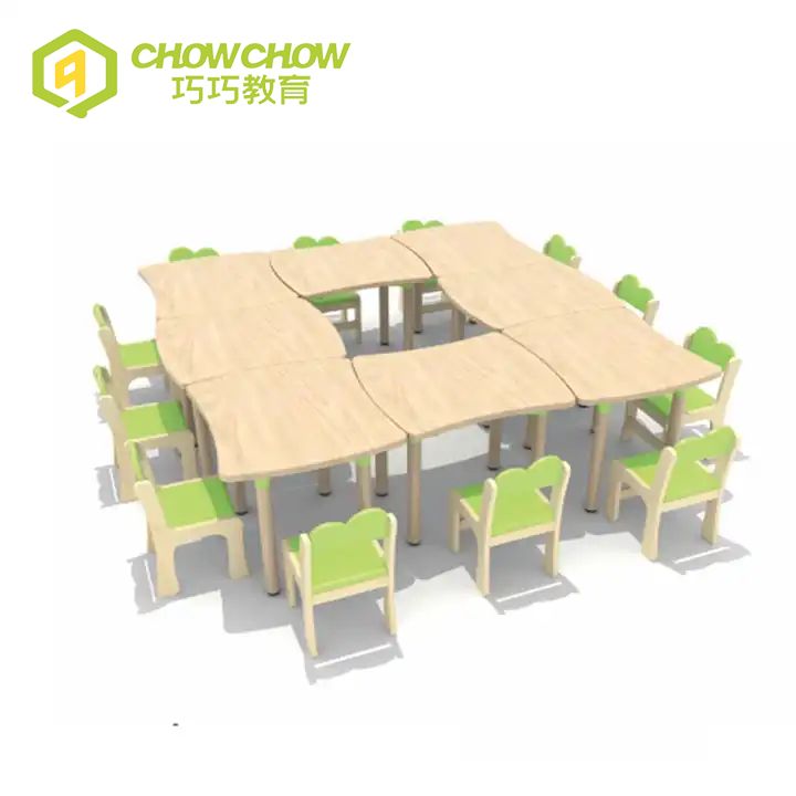 high quality and popular sale kids nursery table and chair
