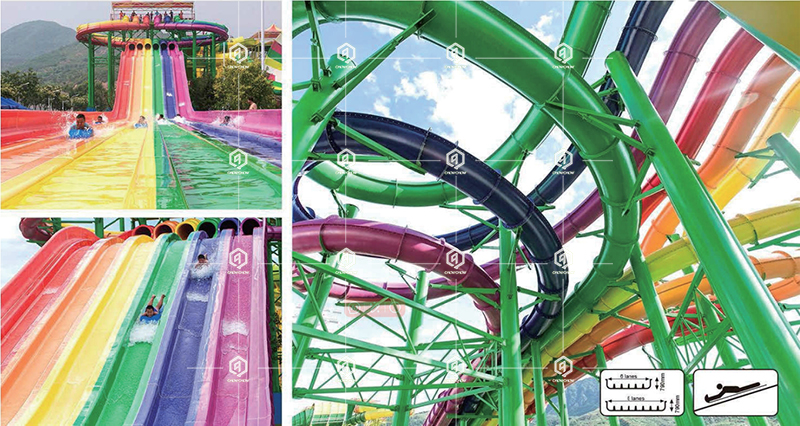 water park slide