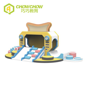 Qiao Qiao Kids soft play equipment set Soft Slide playground equipment soft play area kids indoor rental