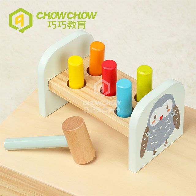 Qiaoqiao New Wooden Educational Toys Montessori Early Education for Kids