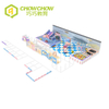 Qiao Qiao Pink Theme Indoor Small Amusement Park Soft Play Equipment For Kids