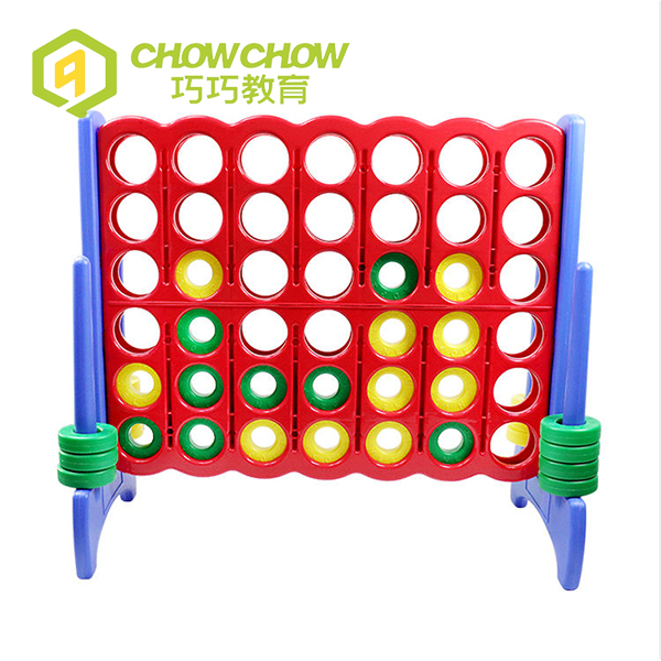 Kids Giant Connect Four Plastic Educational Four-in-a-row Game Toys for Sale