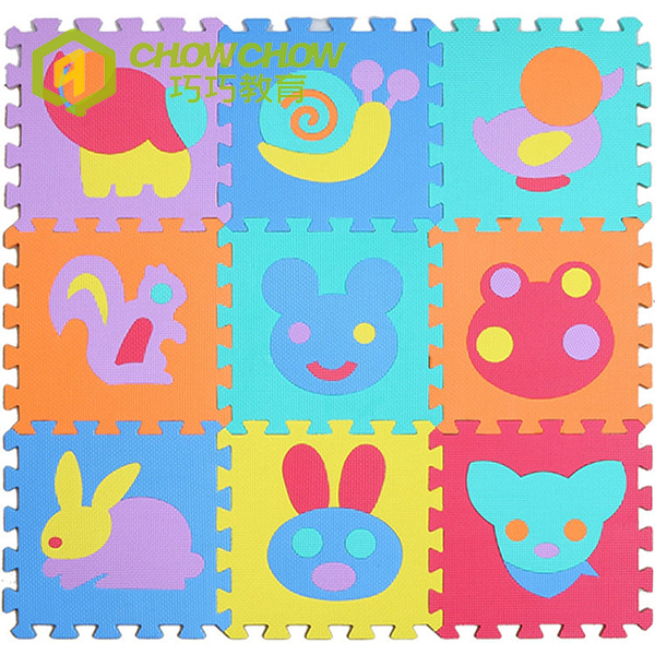 Kids EVA Flooring Mat Modern Animal Fruit Puzzle Mat for Sale