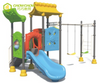 Commercial Kid outdoor park plastic slide kids entertainment playground