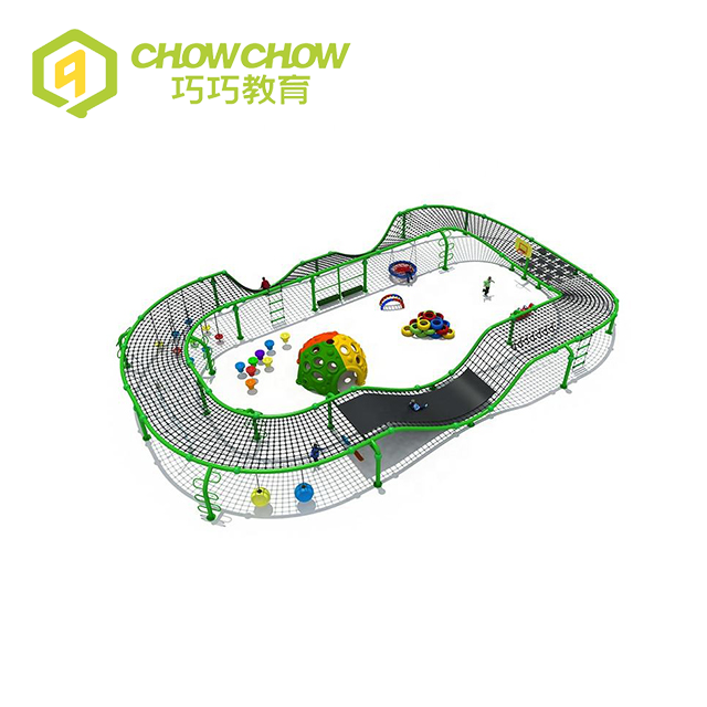 Qiaoqiao Multifunctional Kids Outdoor Climbing Frames Rope Course