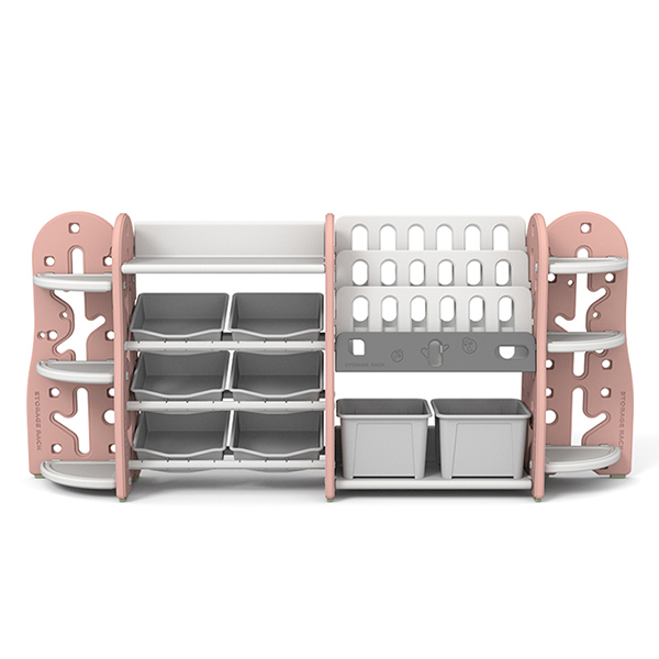 QiaoQiao pink storage shelf