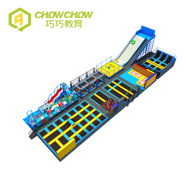 Qiaoqiao Professional Trampoline Park Equipment for Kids