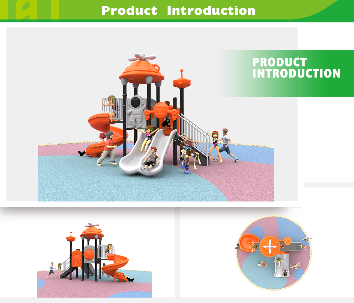 play set for kindergarten playground