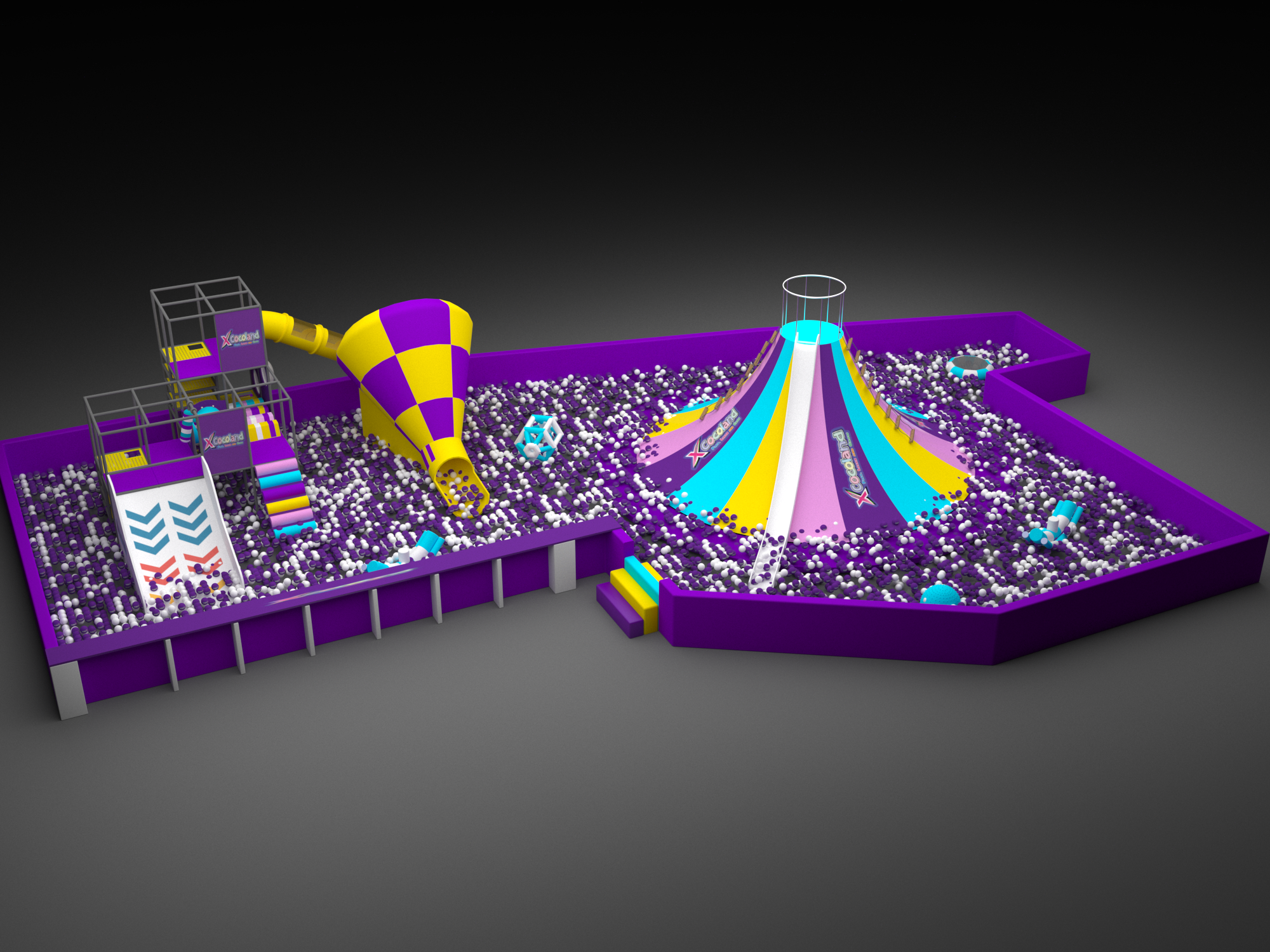 indoor children park playground manufacturer