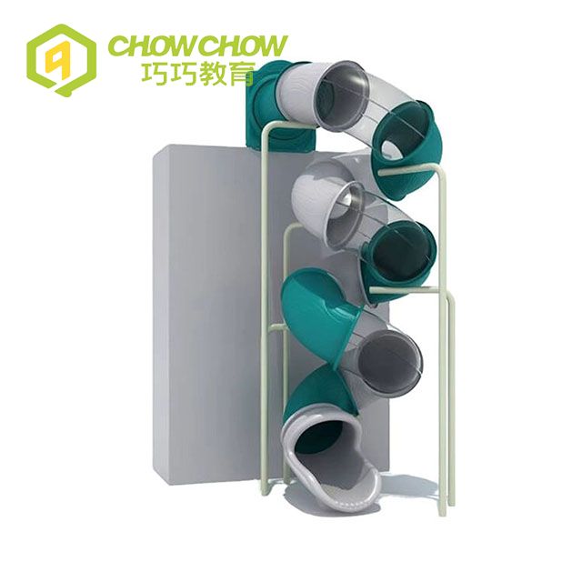 Qiao Qiao pipe slide children plastic tube slide set plastic slide outdoor playground slide accessory