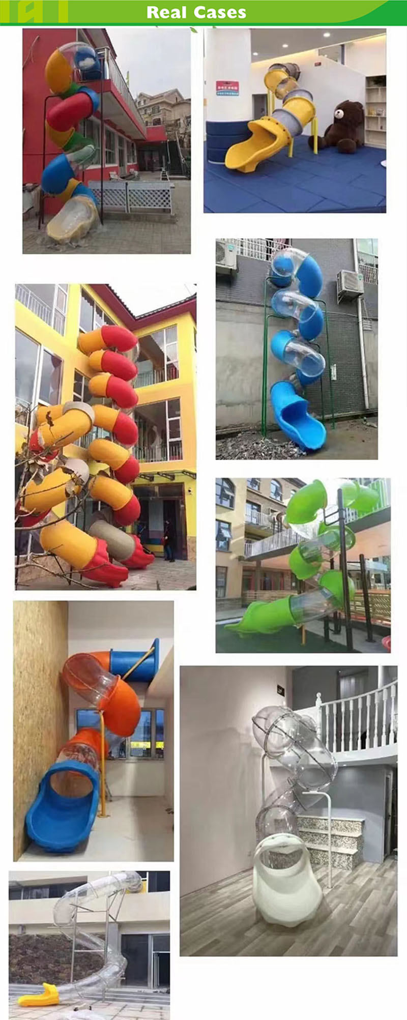 plastic slide