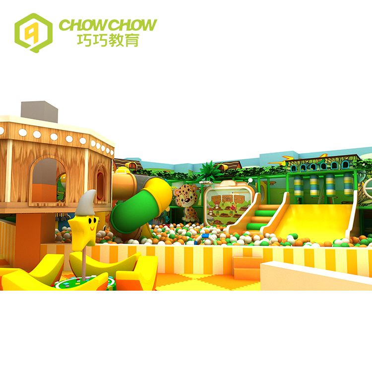 Qiaoqiao Commercial Plastic Amusement Indoor Play Center Kids Indoor Playground Equipment Theme Indoor Maze For Kids