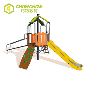 QiaoQiao Commercial Combined Slide Playground Children Set PE Board Play Equipment Indoor Outdoor Game