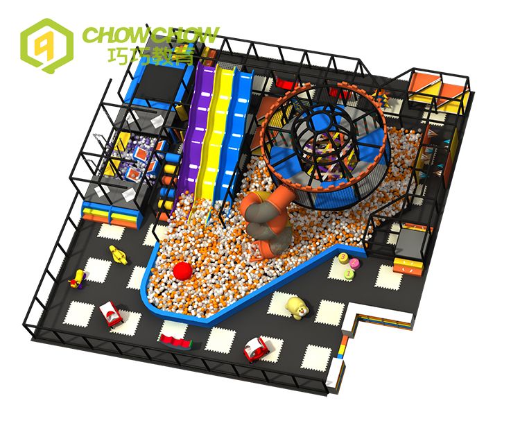 Qiao Qiao Indoor Soft Play Naughty Castle Children Maze Game Play Area Equipment commercial Kid Large Indoor Playground for baby