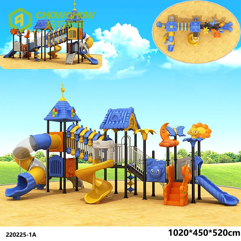 2024 Kids Outdoor Playground Toys Playground Equipment Slide For Nursery School Playground Equipment