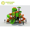 Kids Big Greem Orange Large Outdoor Playground Equipment for Sale