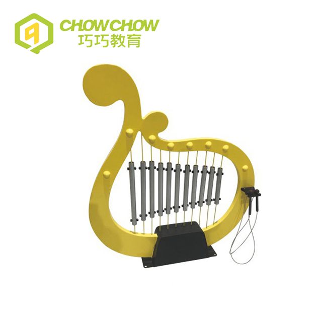 QiaoQiao children's music Park Outdoor Playground instrument kids Musical percussion Instrument harp