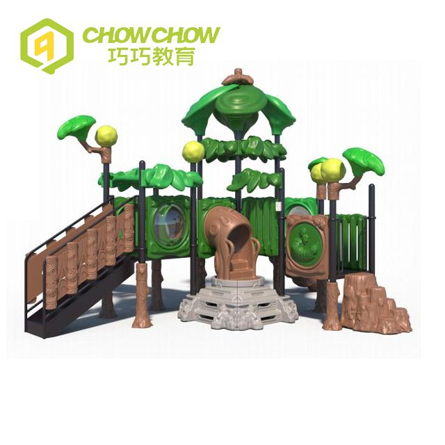 Qiaoqiao Equipment Playground Kids Forest Theme Outdoor Playground Equipment