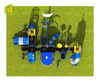 Qiao Qiao kids factory new design water spray playground equipment Swimming Pool water slides for adults