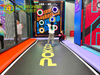 QiaoQiao indoor amusement park interactive basketball activities trampoline sports park jump game playground equipment for kids