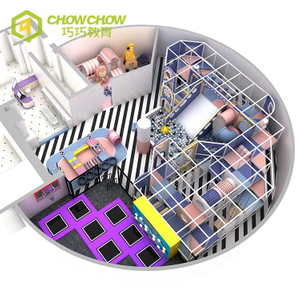 QiaoQiao Children Commercial park Adventure Mazes kid Large softplay equipment toddler indoor playground play gyms for children