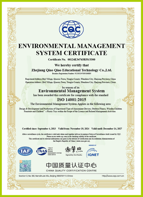 Environmental Management System Certification