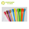  Indoor Playground Colorful Nylon Cable Tie Self-Locking Plastic Zip Ties