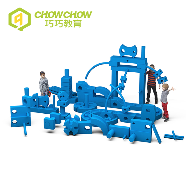 QiaoQiao Safe Big Square Foam EVA Building Blocks Wall Kids Educational Toys for Sale