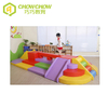 Indoor Kids Party Toys Commercial Pastel Foam Climbing Soft Play Set