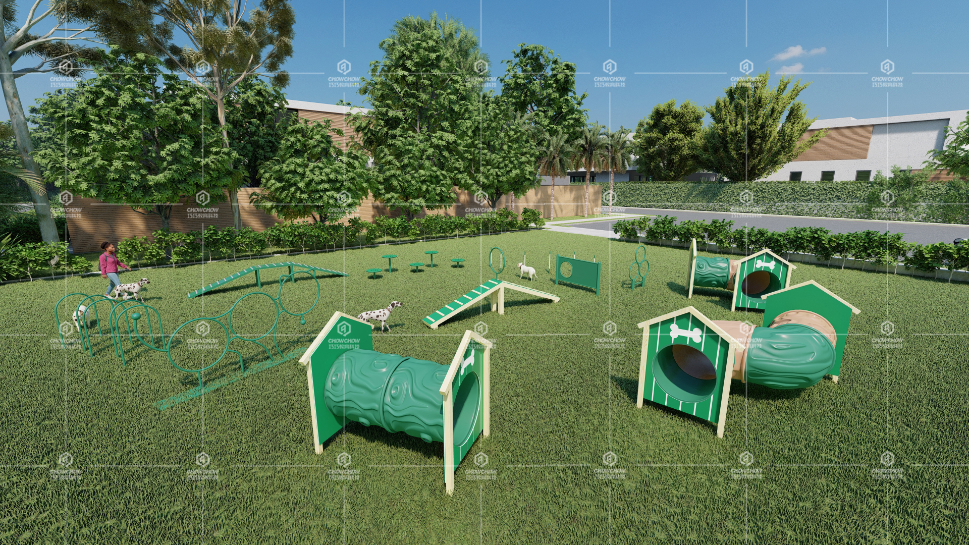How To Build A Safe And Comfortable Playground for Dogs