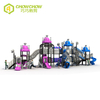 QiaoQiao commercial amusement theme park children playground Adventure Park Kids Fitness Play Equipment Outdoor Playground slide