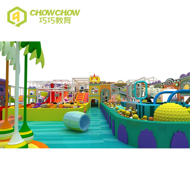 QiaoQiao commercial Naughty Castle toddler Soft Indoor Playground Kids play zone Amusement Park Playground Equipment price 