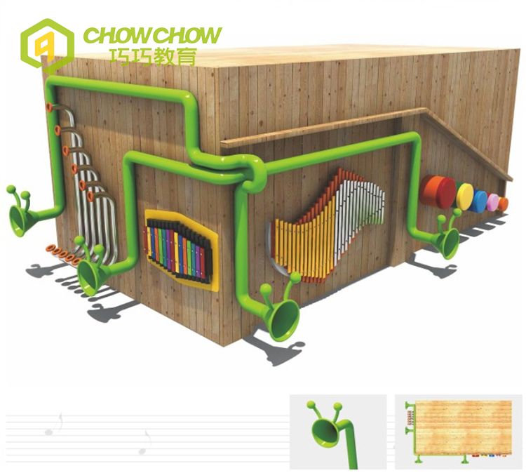 Qiaoqiao Multi-function kid wall game percussion Musical Instruments kindergarten playground equipment indoor outdoor customized