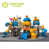 Kids Genie Elf Themed Blue Yellow Large Outdoor Playground Equipment for Sale