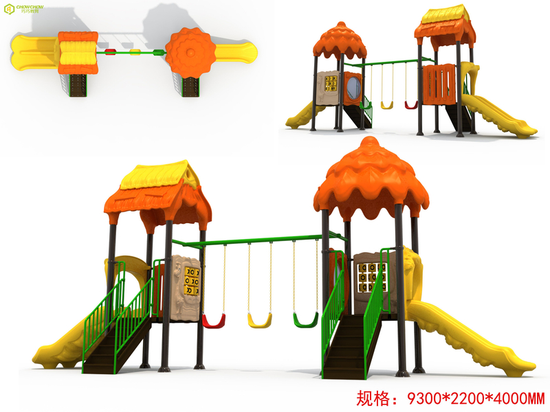 Cheap Children Outdoor Playground Swing And Slide Set, Kids Outdoor Playground Equipment