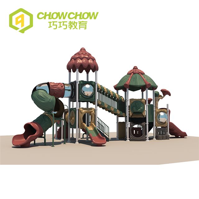 Customized Funny Slide Children Playground Tree House Series Kids Game Outdoor Playground Equipment