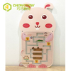 Early Education Little Mouse Interactive Wooden Wall Game Toys for Sale