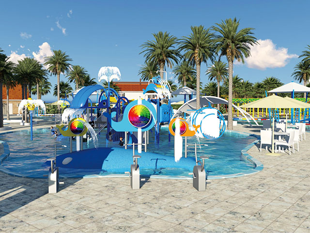 water park equipment slides