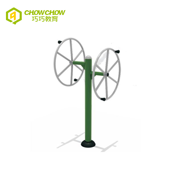 Qiaoqiao Factory Supply Attractive Price Pushing Pan Outdoor Gym Equipment Outdoor Fitness