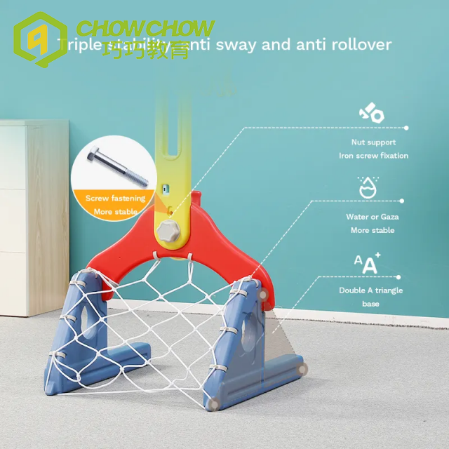 Rocket Modelling Children's Adjustable 3 in 1 Basketball Stand with Goal 
