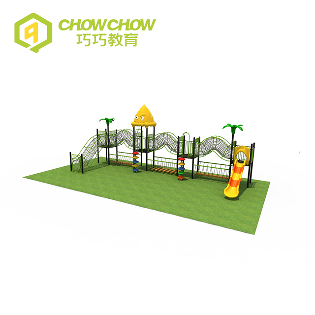 Qiaoqiao Multifunctional Kids Outdoor Climbing Frames Rope Course