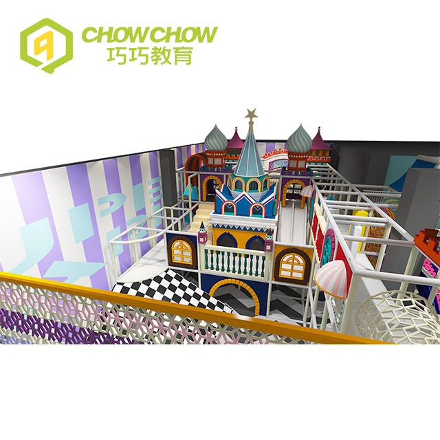 Qiaoqiao Commercial amusement park soft play indoor playground kids indoor playground project set for children