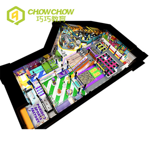 Qiaoqiao Kids Indoor Playgrpound Customized Themed with Jump Trampoline