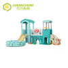 Qiaoqiao Indoor Plastic Playhouse With Slide And Swing Set Toys