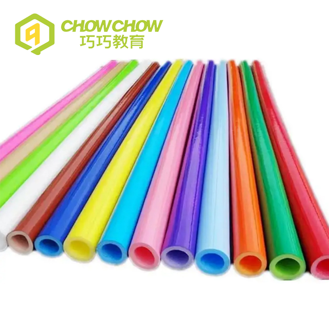 Colorful insulation safety protection soft PVC foam padding pipe for indoor playground 
