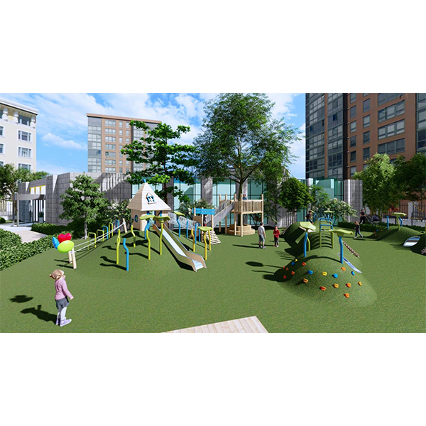 4 key points in the design of kindergarten outdoor activity playground（1）