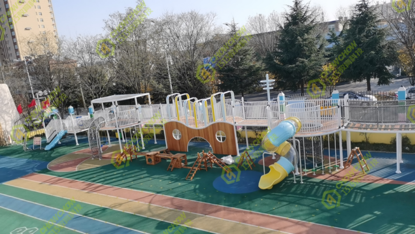 outdoor playground area